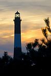 Fire Island Lighthouse at Dusk